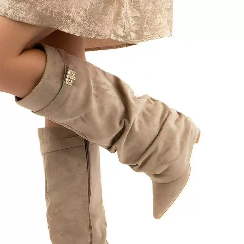 Knee High Boots Women - 2026 Nieuwe Vrouwen Knie Hoge Laarzen