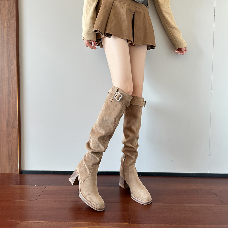 Kniehoge laarzen met hoge hakk - Sock Boot Women recensie en prijs